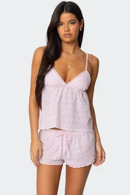 Top babydoll ojalillos talula de Edikted en Tops para argentina