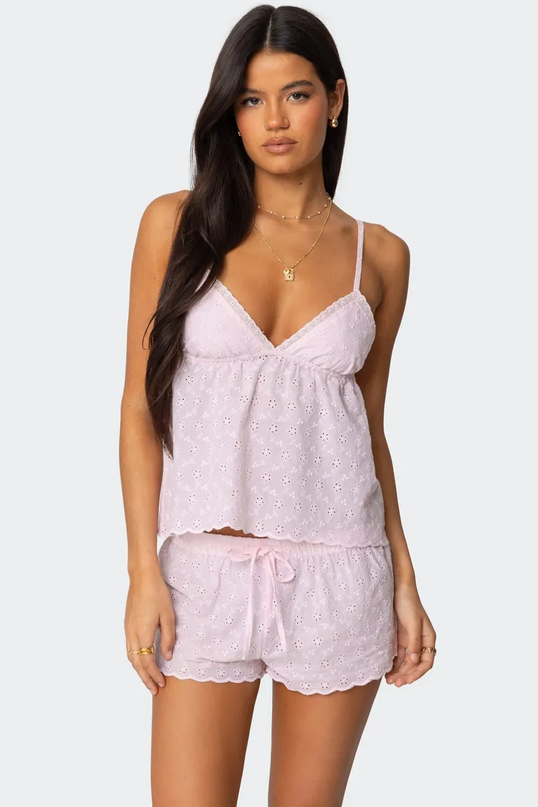 Top babydoll ojalillos talula de Edikted en Tops para argentina