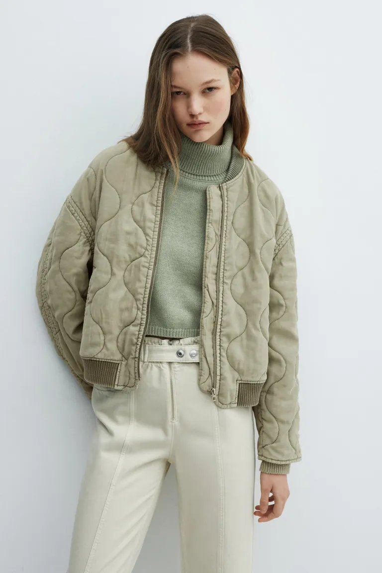 Chaqueta bomber acolchada de Mango en Chaquetas para argentina