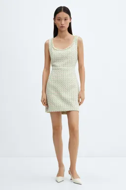 Vestido tweed cuadros de Mango en Vestidos para argentina