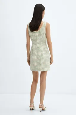 Vestido tweed cuadros de Mango en Vestidos para argentina