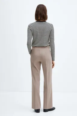 Pantalón wideleg tiro medio de Mango en Pantalones para argentina