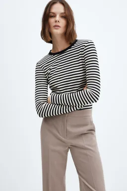 Pantalón wideleg tiro medio de Mango en Pantalones para argentina
