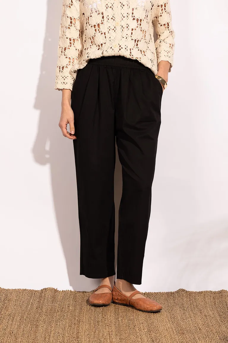 Pantalón holgado y cómodo de corte amplio en suave algodón de Indiastyle en Pantalones para argentina