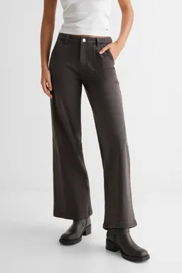 Pantalón culotte con bolsillos de Mango Teen en Pantalones para argentina