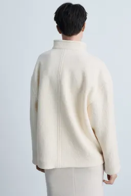 Chaqueta lana cuello alto de Mango en Chaquetas para argentina