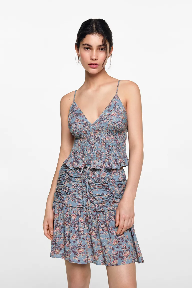 Falda estampado floral de Mango Teen en Faldas para argentina