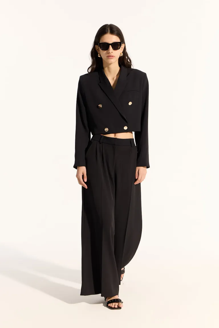 Pantalón ancho de diseño elegante y versátil para mujeres de Portsaid en Pantalones para argentina