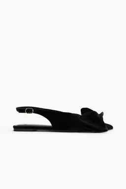 Zapatos destalonados lazo plush de H&M en Sandalias para argentina