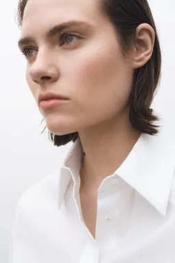 Camisa popelín entallada de Mango en Camisas para argentina