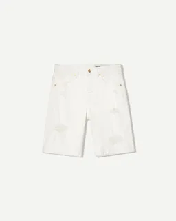 Bermuda denim con roturas de Bershka en Bermudas y Shorts para argentina