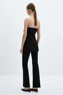 Pantalón recto tiro alto de Mango en Pantalones para argentina