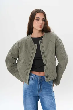 Chaqueta meg pistacho de Magda en Chaquetas para argentina