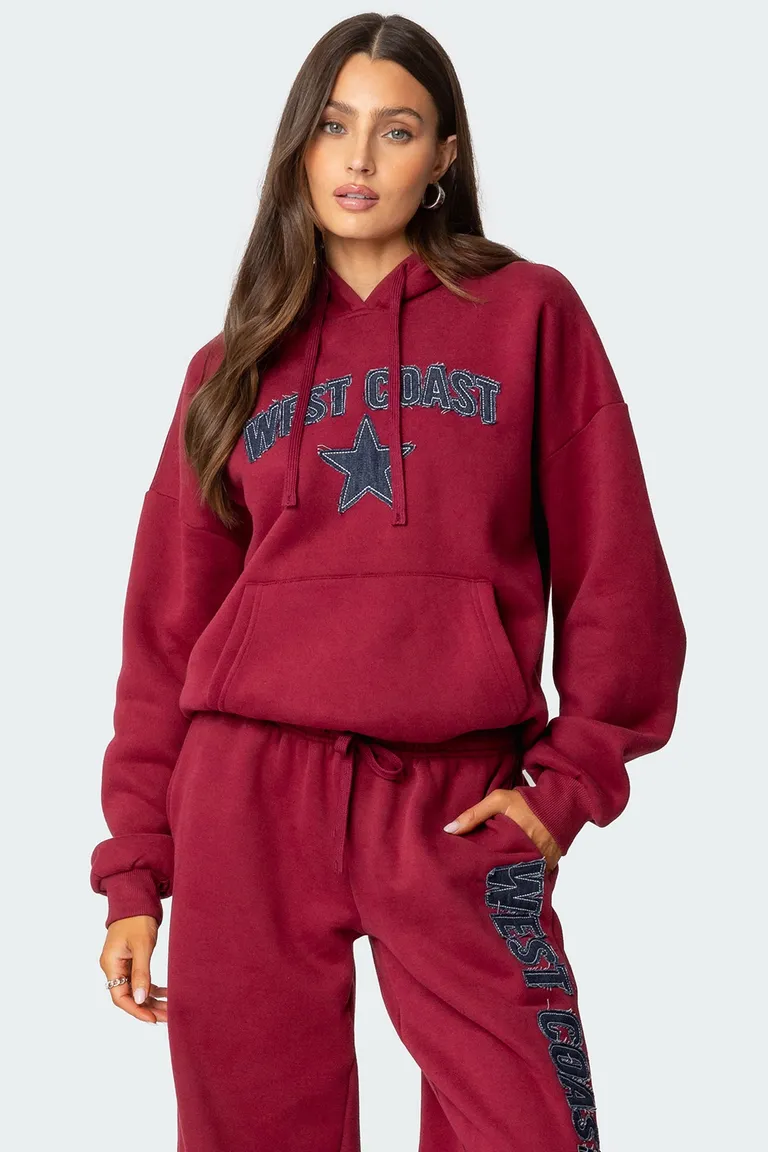 Buzo capucha west coast de Edikted en Buzos y Sweaters para argentina