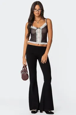 Musculosa red transparente lunares de Edikted en Tops para argentina