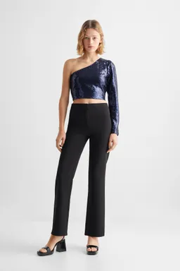 Top asimétrico lentejuelas de Mango Teen en Tops para argentina