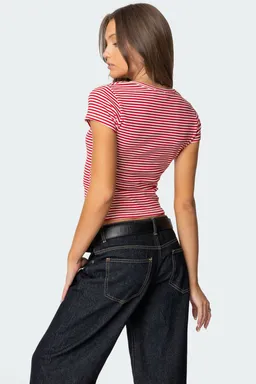 Remera rayas henley kady de Edikted en Remeras para argentina