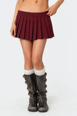 Mini skort kristen plisada de Edikted en Faldas para argentina