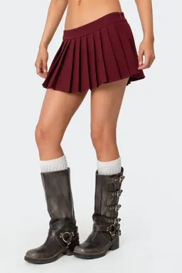 Mini skort kristen plisada de Edikted en Faldas para argentina
