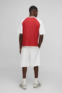 Remera oversize raglán oficial de Boohooman en Remeras y Polos para argentina