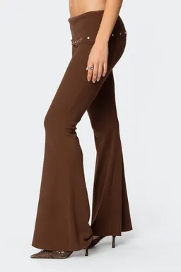Leggings dobladillo aries tachas de Edikted en Pantalones para argentina