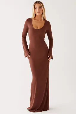 Maxi vestido manga larga cosy days de Peppermayo en Vestidos para argentina