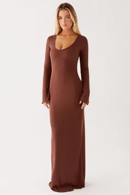 Maxi vestido manga larga cosy days de Peppermayo en Vestidos para argentina