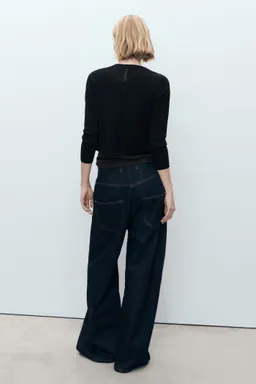 Cárdigan crop punto de Mango en Buzos y Sweaters para argentina