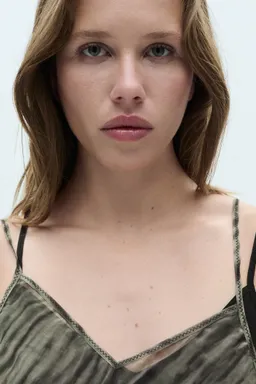 Vestido estampado doble bretel de Mango en Vestidos para argentina