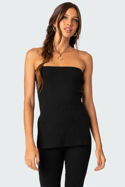 Top dekota ribbed con aberturas de Edikted en Tops para argentina