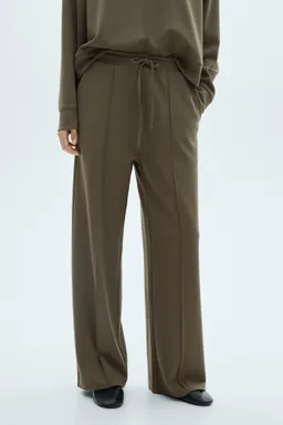 Pantalón jogger wideleg de Mango en Pantalones para argentina