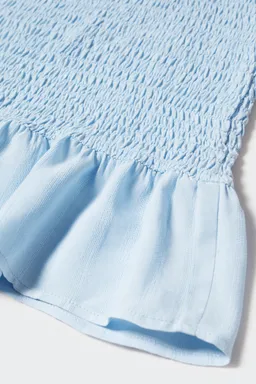 Falda fruncida con volantes de Mango Teen en Faldas para argentina