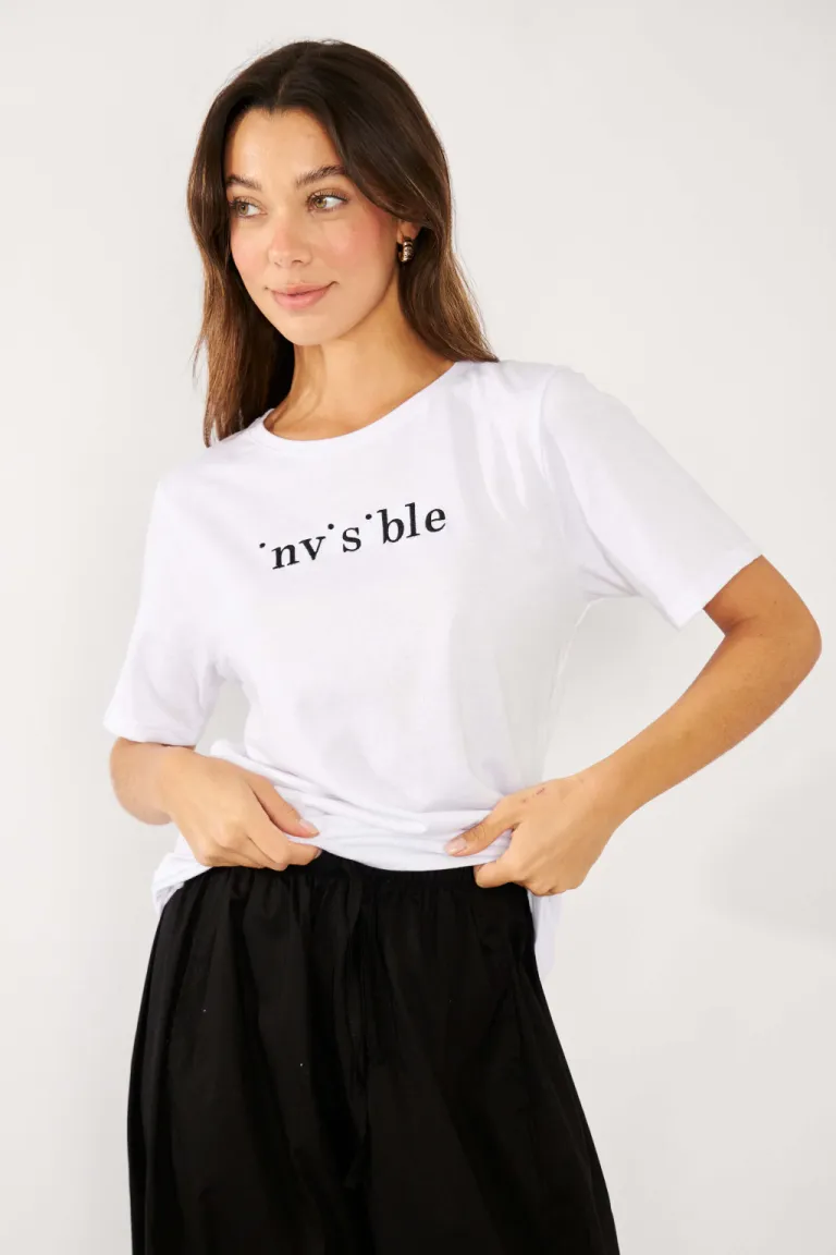 Remera de algodón con estampa en tono beige - Prenda versátil y de tendencia para el día a día de Belle en Remeras para argentina