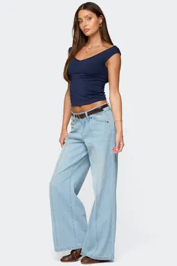 Jean tiro bajo charlie de Edikted en Pantalones para argentina