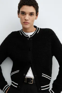Chaqueta bomber punto de Mango en Chaquetas para argentina