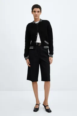 Chaqueta bomber punto de Mango en Chaquetas para argentina