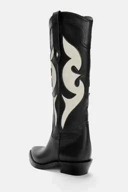 Botas cowboy combinadas de Pull&Bear en Botas y Botinetas para argentina