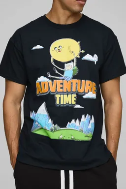 Remera oversized adventure time estampada de Boohooman en Remeras y Polos para argentina