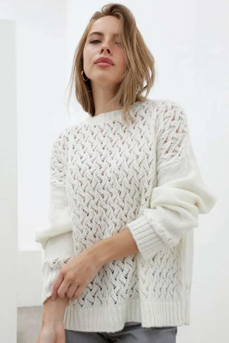 Sweater entrelazado de Hesed en Buzos y Sweaters para argentina