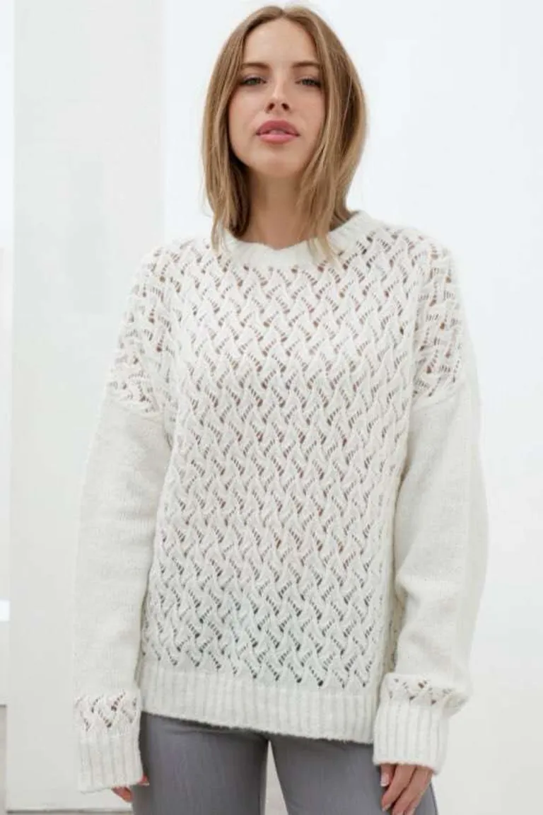 Sweater entrelazado de Hesed en Buzos y Sweaters para argentina