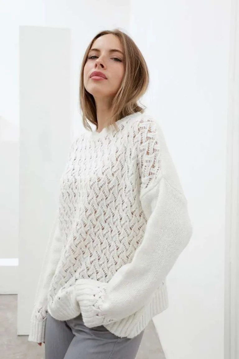 Sweater entrelazado de Hesed en Buzos y Sweaters para argentina