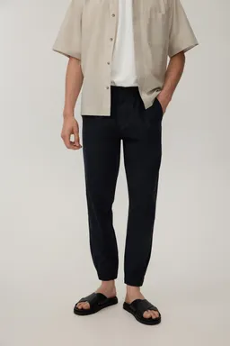 Pantalón semijogger popelina de Lefties en Pantalones para argentina