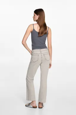 Jeans flare crop de Mango Teen en Pantalones para argentina