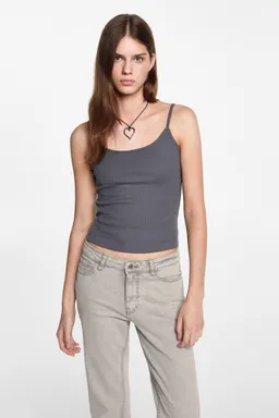 Jeans flare crop de Mango Teen en Pantalones para argentina