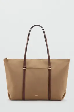 Bolso shopper doble asa de Mango en Bolsos y Carteras para argentina