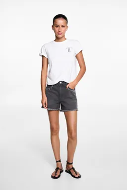 Shorts bordados con abalorios de Mango Teen en Shorts para argentina