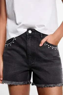 Shorts bordados con abalorios de Mango Teen en Shorts para argentina