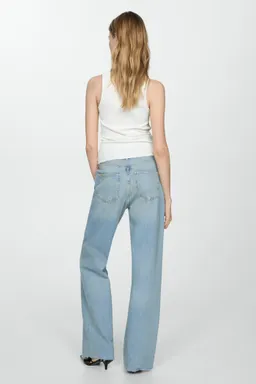 Jeans rectos tiro medio de Mango en Pantalones para argentina