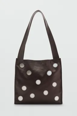 Bolso piel doble asa espejos de Mango en Bolsos y Carteras para argentina