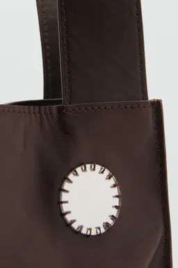 Bolso piel doble asa espejos de Mango en Bolsos y Carteras para argentina